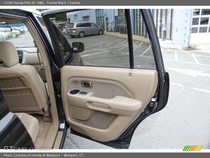 Formal Black / Saddle 2008 Honda Pilot EX 4WD