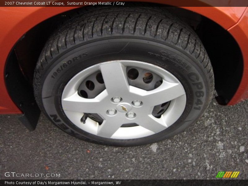 Sunburst Orange Metallic / Gray 2007 Chevrolet Cobalt LT Coupe