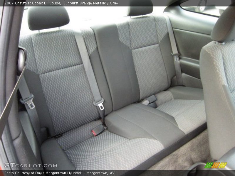 Sunburst Orange Metallic / Gray 2007 Chevrolet Cobalt LT Coupe