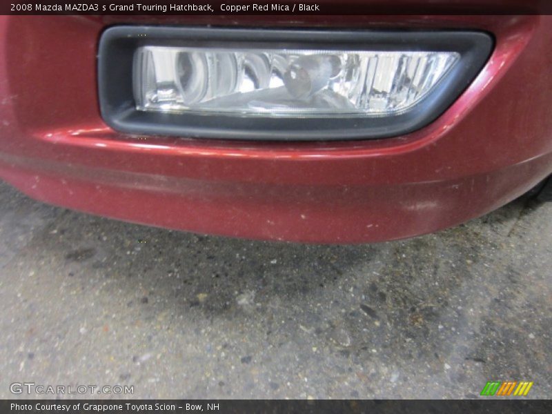 Copper Red Mica / Black 2008 Mazda MAZDA3 s Grand Touring Hatchback