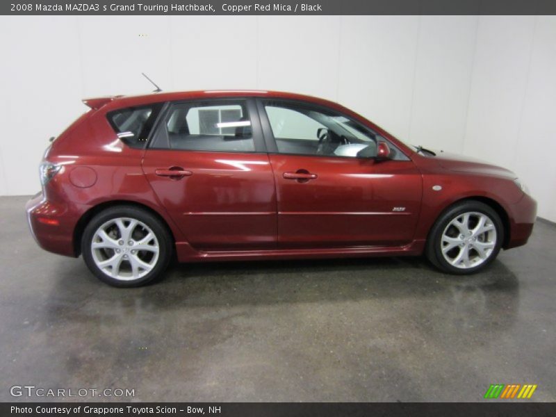 Copper Red Mica / Black 2008 Mazda MAZDA3 s Grand Touring Hatchback