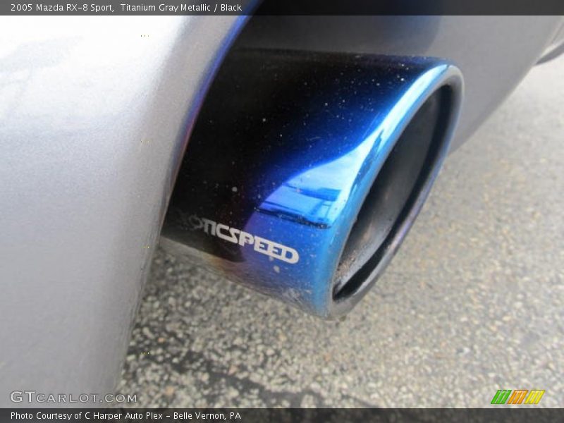 Titanium Gray Metallic / Black 2005 Mazda RX-8 Sport