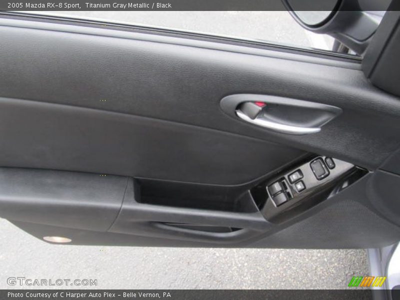 Titanium Gray Metallic / Black 2005 Mazda RX-8 Sport