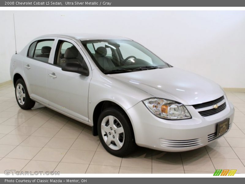 Ultra Silver Metallic / Gray 2008 Chevrolet Cobalt LS Sedan