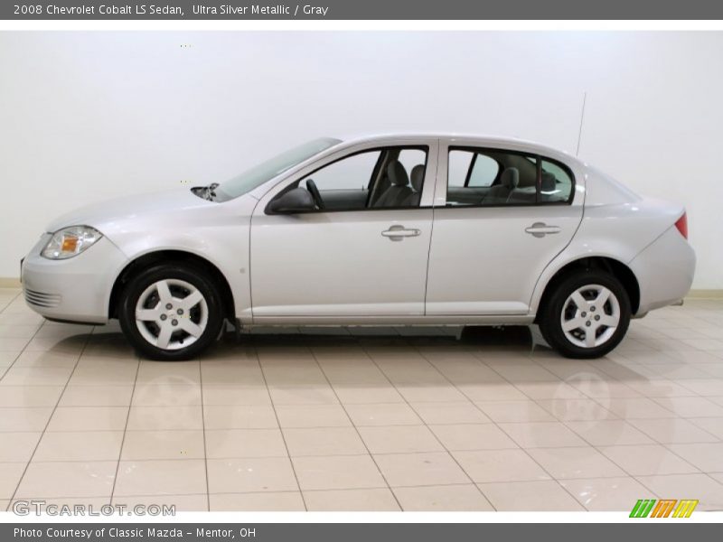 Ultra Silver Metallic / Gray 2008 Chevrolet Cobalt LS Sedan