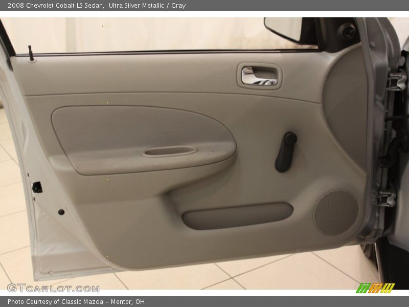 Ultra Silver Metallic / Gray 2008 Chevrolet Cobalt LS Sedan