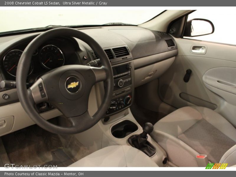 Ultra Silver Metallic / Gray 2008 Chevrolet Cobalt LS Sedan