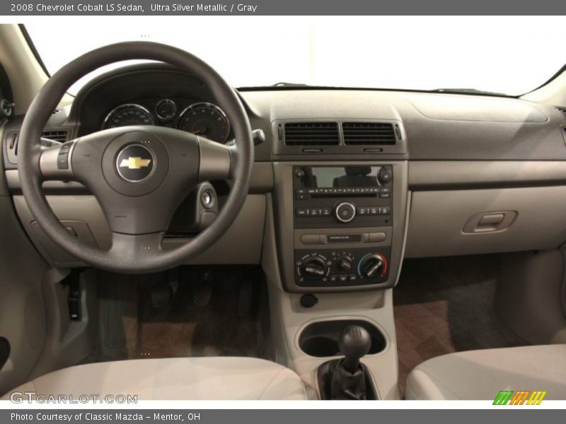Ultra Silver Metallic / Gray 2008 Chevrolet Cobalt LS Sedan