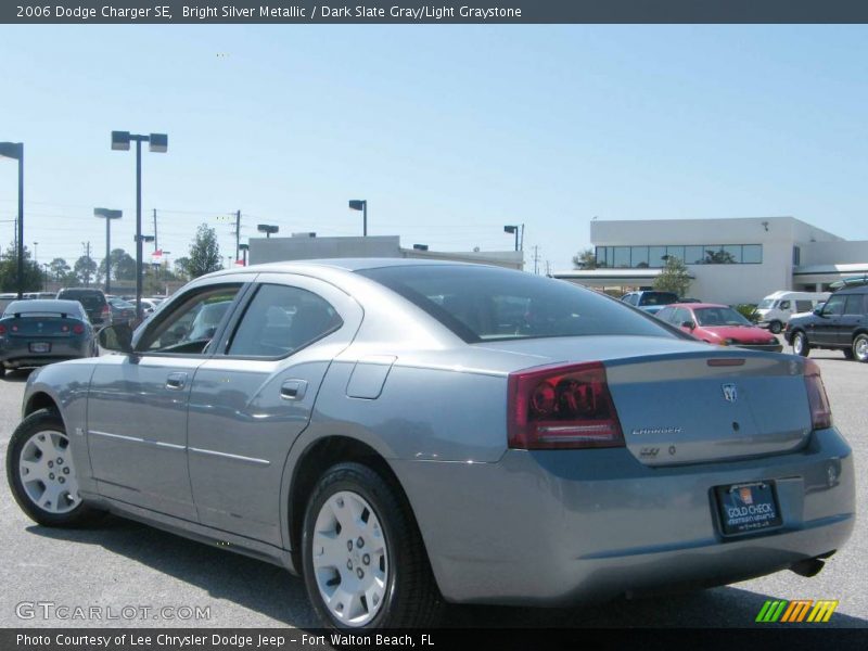 Bright Silver Metallic / Dark Slate Gray/Light Graystone 2006 Dodge Charger SE