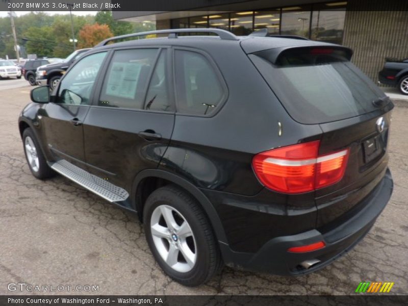 Jet Black / Black 2007 BMW X5 3.0si