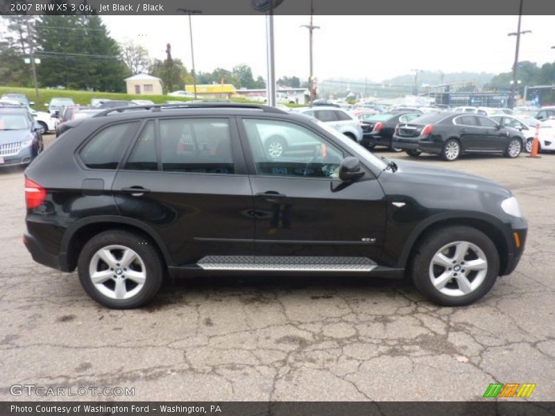 Jet Black / Black 2007 BMW X5 3.0si