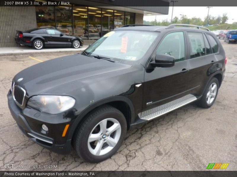 Jet Black / Black 2007 BMW X5 3.0si