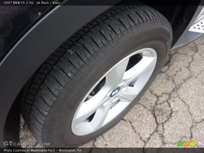 Jet Black / Black 2007 BMW X5 3.0si