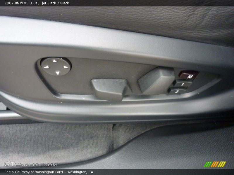 Jet Black / Black 2007 BMW X5 3.0si