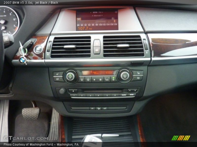 Jet Black / Black 2007 BMW X5 3.0si