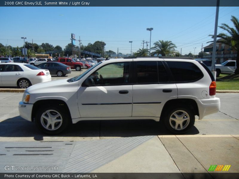 Summit White / Light Gray 2008 GMC Envoy SLE