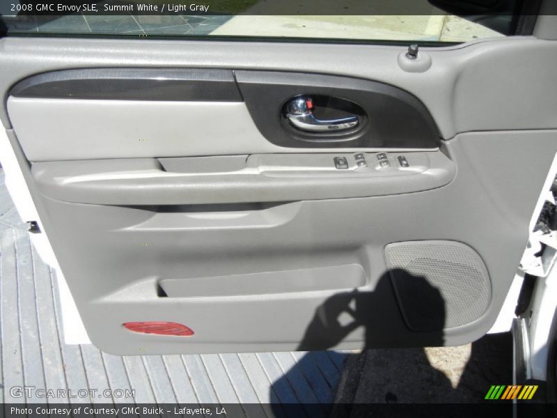 Summit White / Light Gray 2008 GMC Envoy SLE