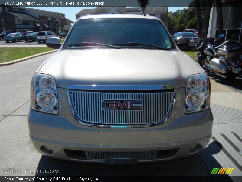 Silver Birch Metallic / Ebony Black 2007 GMC Yukon SLE