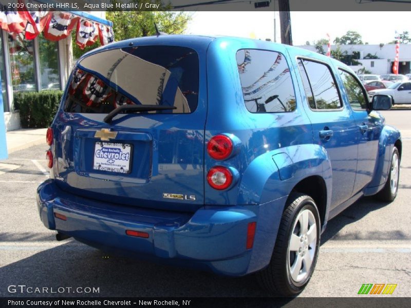 Aqua Blue Metallic / Gray 2009 Chevrolet HHR LS