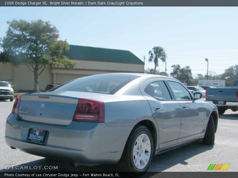 Bright Silver Metallic / Dark Slate Gray/Light Graystone 2006 Dodge Charger SE