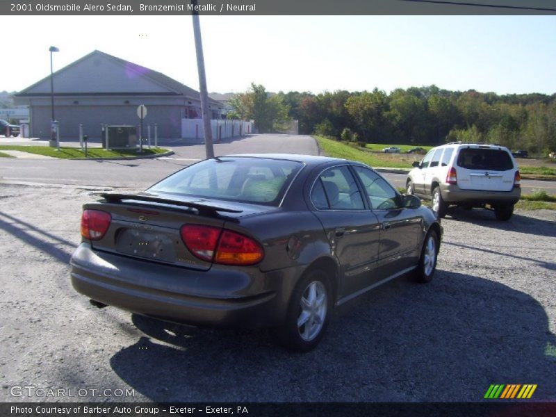 Bronzemist Metallic / Neutral 2001 Oldsmobile Alero Sedan