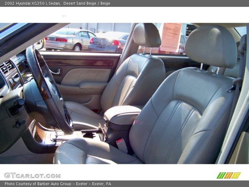  2002 XG350 L Sedan Beige Interior