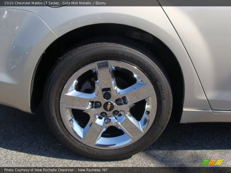 Gold Mist Metallic / Ebony 2010 Chevrolet Malibu LT Sedan