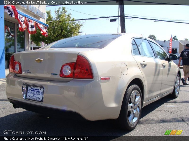 Gold Mist Metallic / Ebony 2010 Chevrolet Malibu LT Sedan
