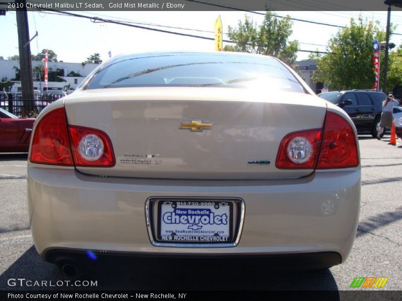 Gold Mist Metallic / Ebony 2010 Chevrolet Malibu LT Sedan