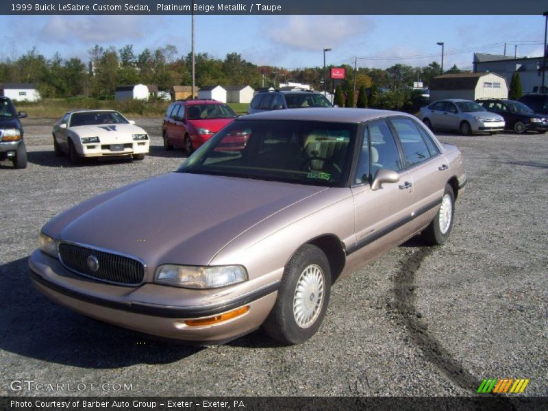 Platinum Beige Metallic / Taupe 1999 Buick LeSabre Custom Sedan