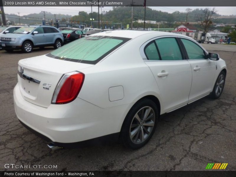 White Chocolate Tri-Coat / Cashmere 2009 Lincoln MKS AWD Sedan