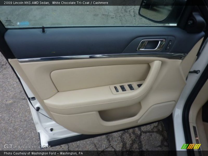 White Chocolate Tri-Coat / Cashmere 2009 Lincoln MKS AWD Sedan