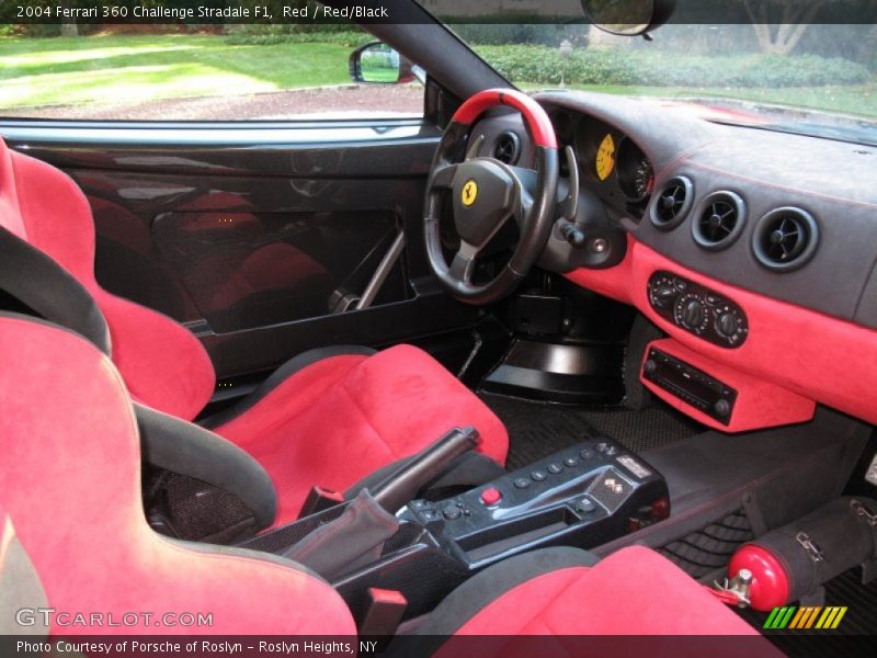  2004 360 Challenge Stradale F1 Red/Black Interior
