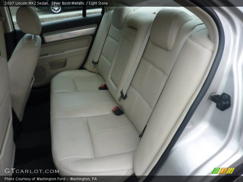 Silver Birch Metallic / Light Stone 2007 Lincoln MKZ Sedan