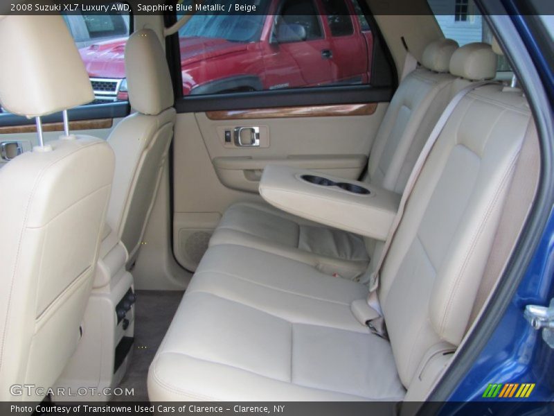 Sapphire Blue Metallic / Beige 2008 Suzuki XL7 Luxury AWD
