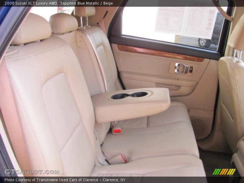 Sapphire Blue Metallic / Beige 2008 Suzuki XL7 Luxury AWD