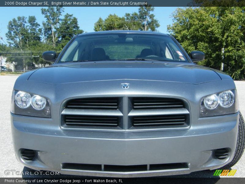 Bright Silver Metallic / Dark Slate Gray/Light Graystone 2006 Dodge Charger SE