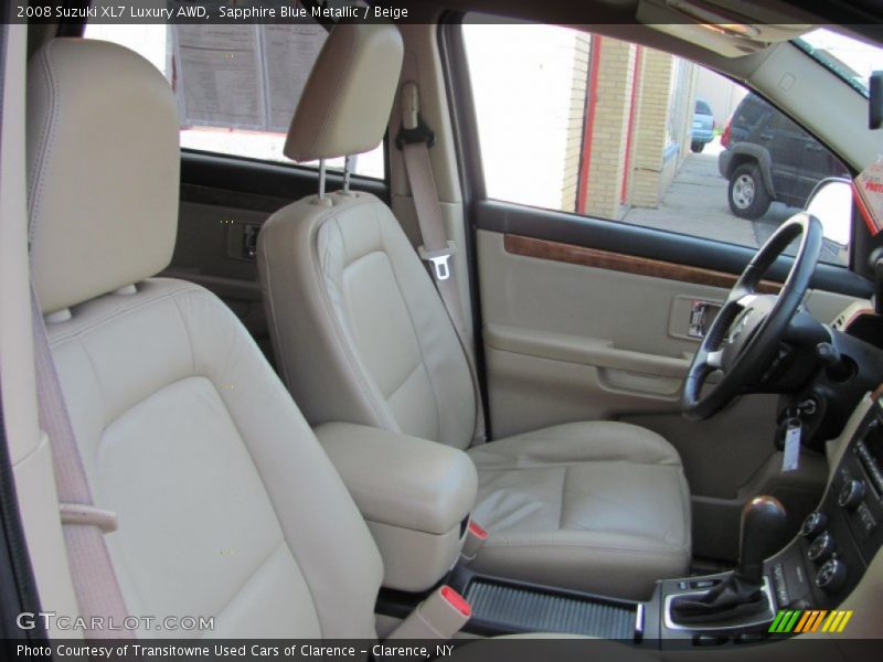 Sapphire Blue Metallic / Beige 2008 Suzuki XL7 Luxury AWD