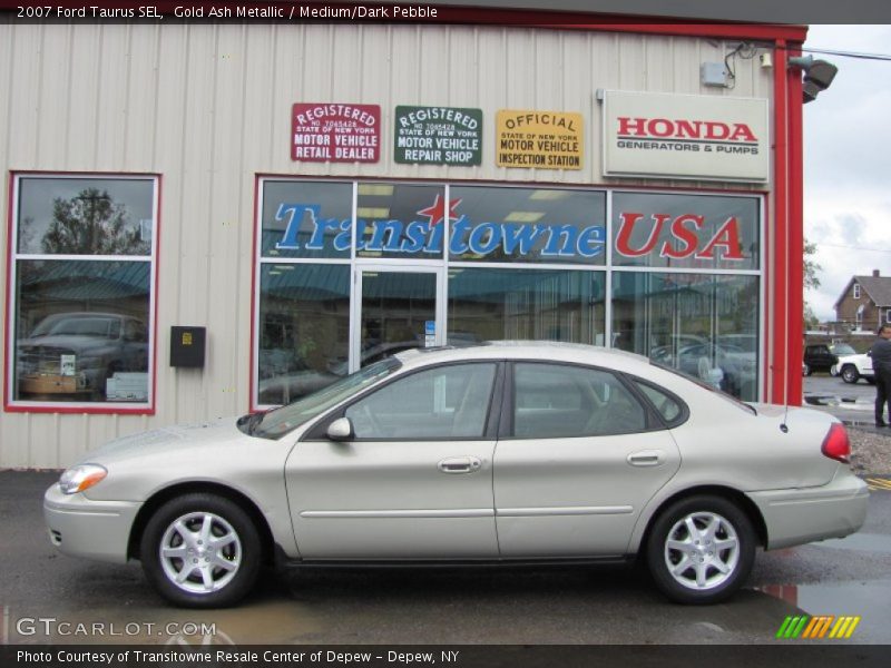 Gold Ash Metallic / Medium/Dark Pebble 2007 Ford Taurus SEL