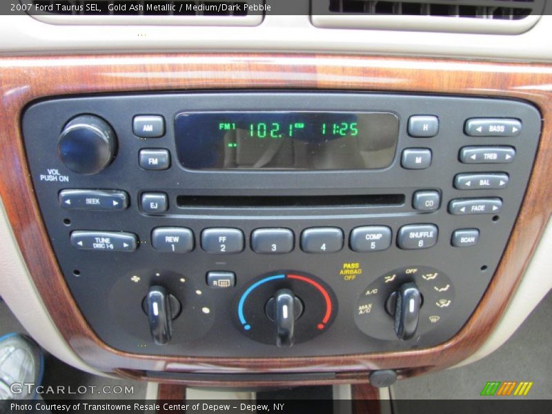 Gold Ash Metallic / Medium/Dark Pebble 2007 Ford Taurus SEL