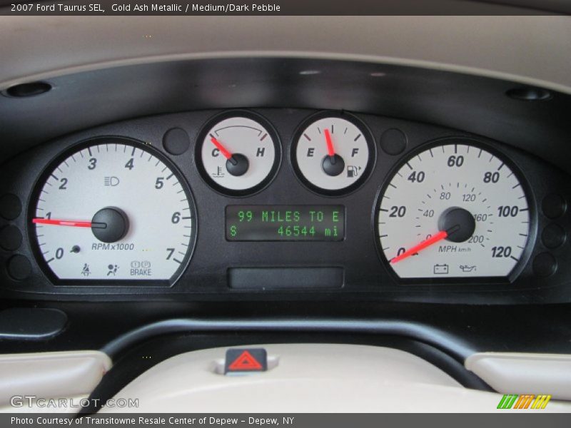 Gold Ash Metallic / Medium/Dark Pebble 2007 Ford Taurus SEL