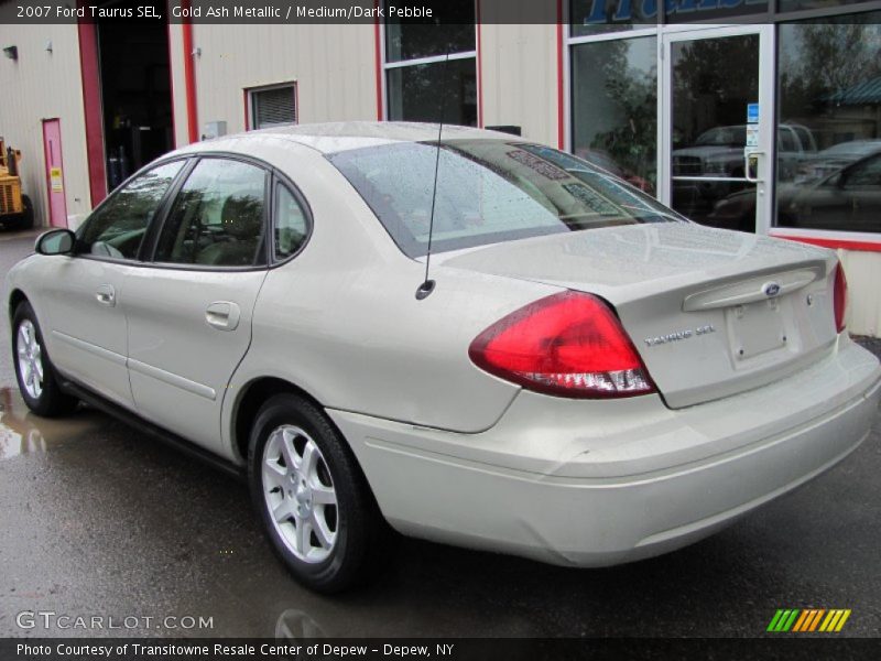 Gold Ash Metallic / Medium/Dark Pebble 2007 Ford Taurus SEL