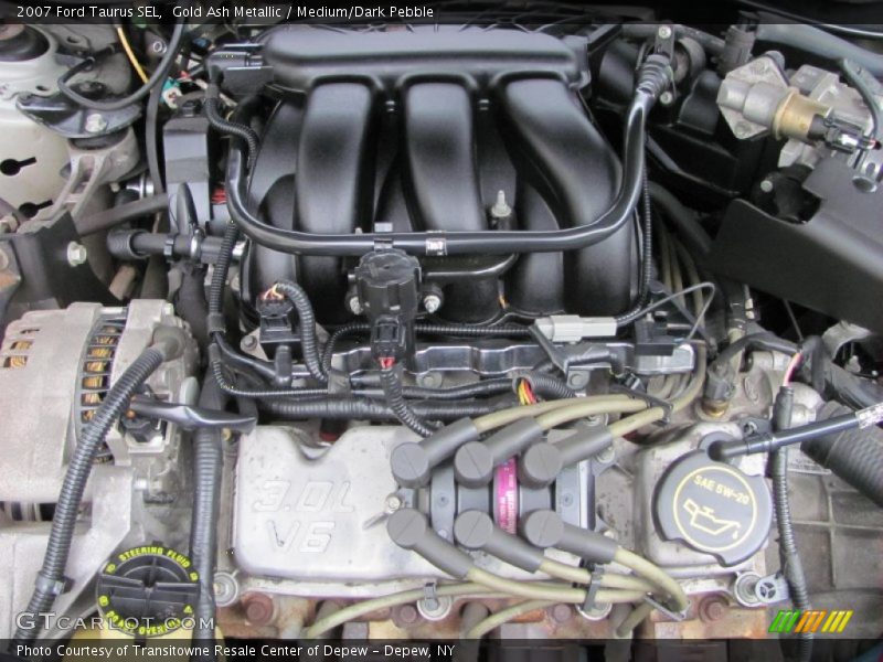 Gold Ash Metallic / Medium/Dark Pebble 2007 Ford Taurus SEL