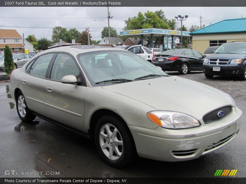 Gold Ash Metallic / Medium/Dark Pebble 2007 Ford Taurus SEL