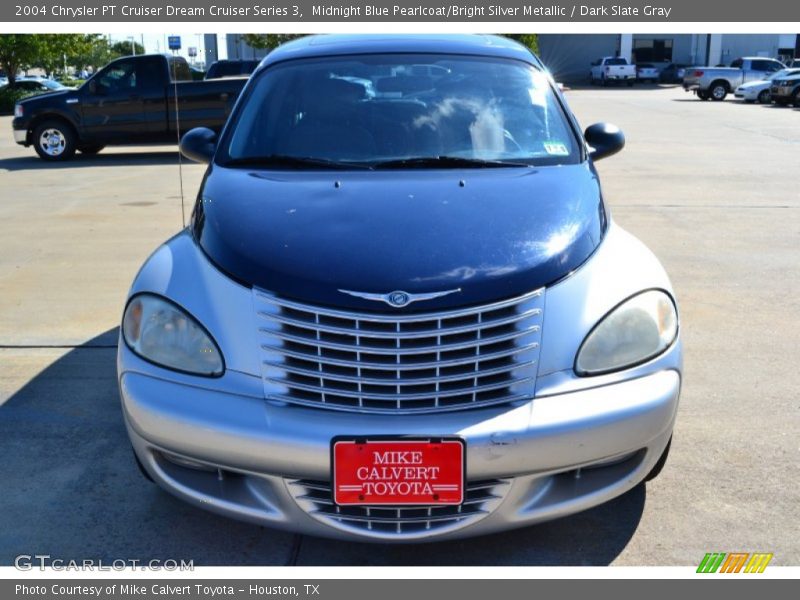 Midnight Blue Pearlcoat/Bright Silver Metallic / Dark Slate Gray 2004 Chrysler PT Cruiser Dream Cruiser Series 3