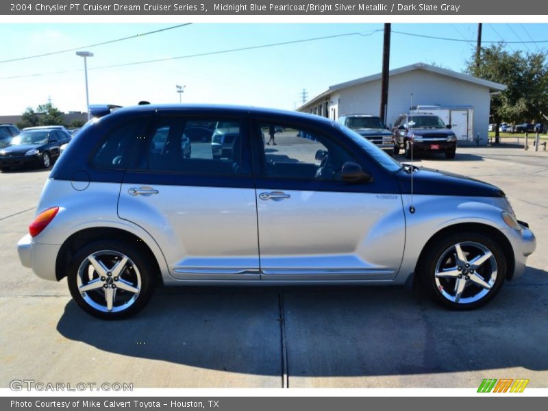 Midnight Blue Pearlcoat/Bright Silver Metallic / Dark Slate Gray 2004 Chrysler PT Cruiser Dream Cruiser Series 3