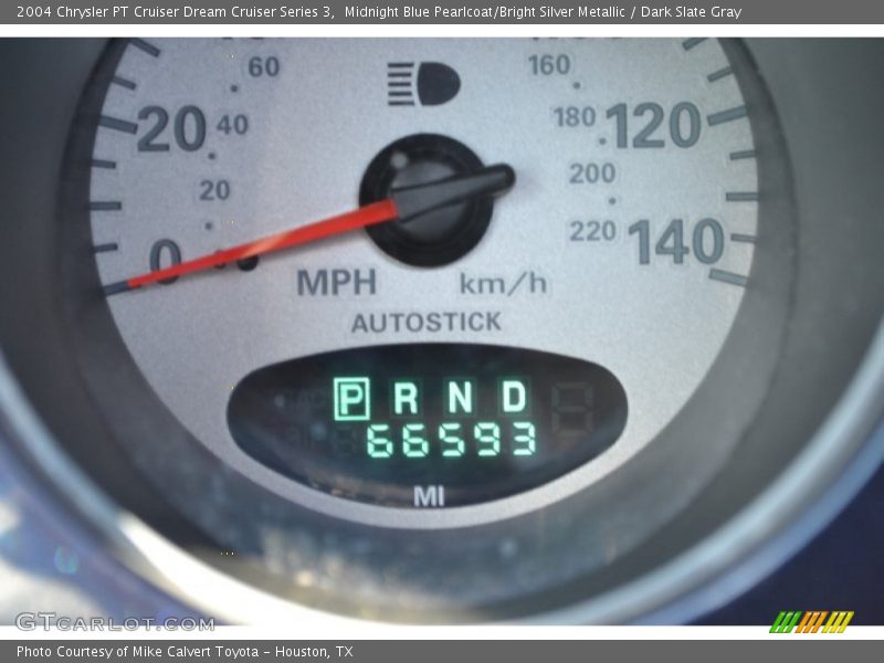 Midnight Blue Pearlcoat/Bright Silver Metallic / Dark Slate Gray 2004 Chrysler PT Cruiser Dream Cruiser Series 3