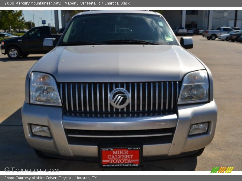 Vapor Silver Metallic / Charcoal Black 2008 Mercury Mountaineer AWD