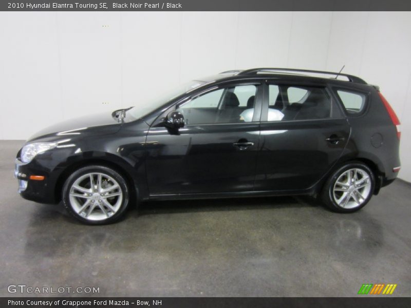 Black Noir Pearl / Black 2010 Hyundai Elantra Touring SE