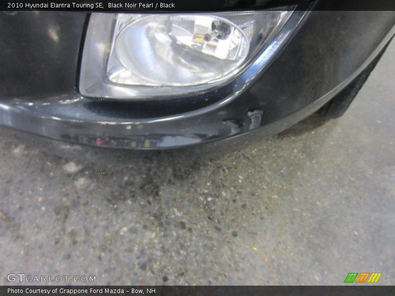 Black Noir Pearl / Black 2010 Hyundai Elantra Touring SE